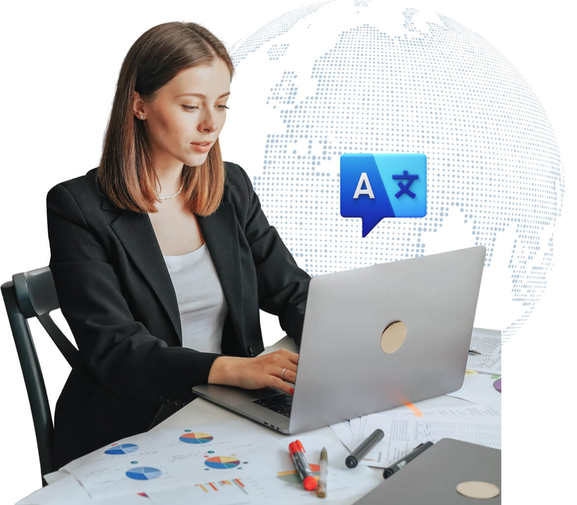 Modernster KI-gestützter Übersetzer für unübertroffene Genauigkeit