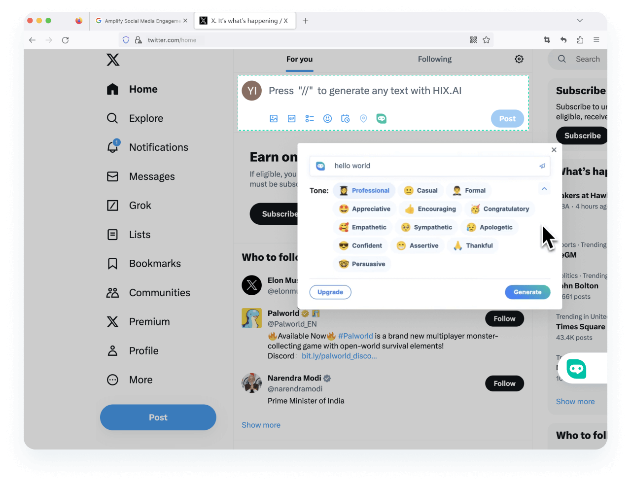 Firefox에서 소셜 미디어 참여 <span class="text-[#00D3B6]">확대</span>