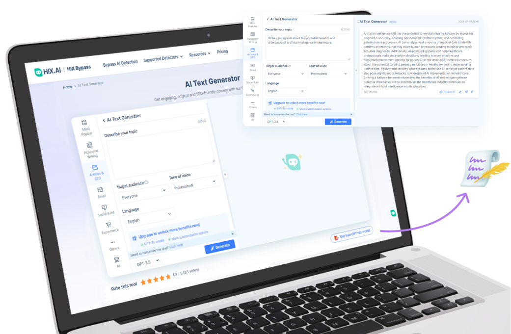 Generieren Sie KI-Text nach Ihren Wünschen