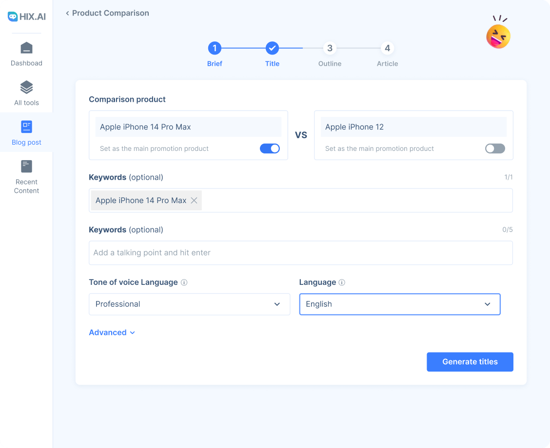 <span class="text-[#00D3B6]">So</span> funktioniert unser Produktvergleichsartikel-Generator