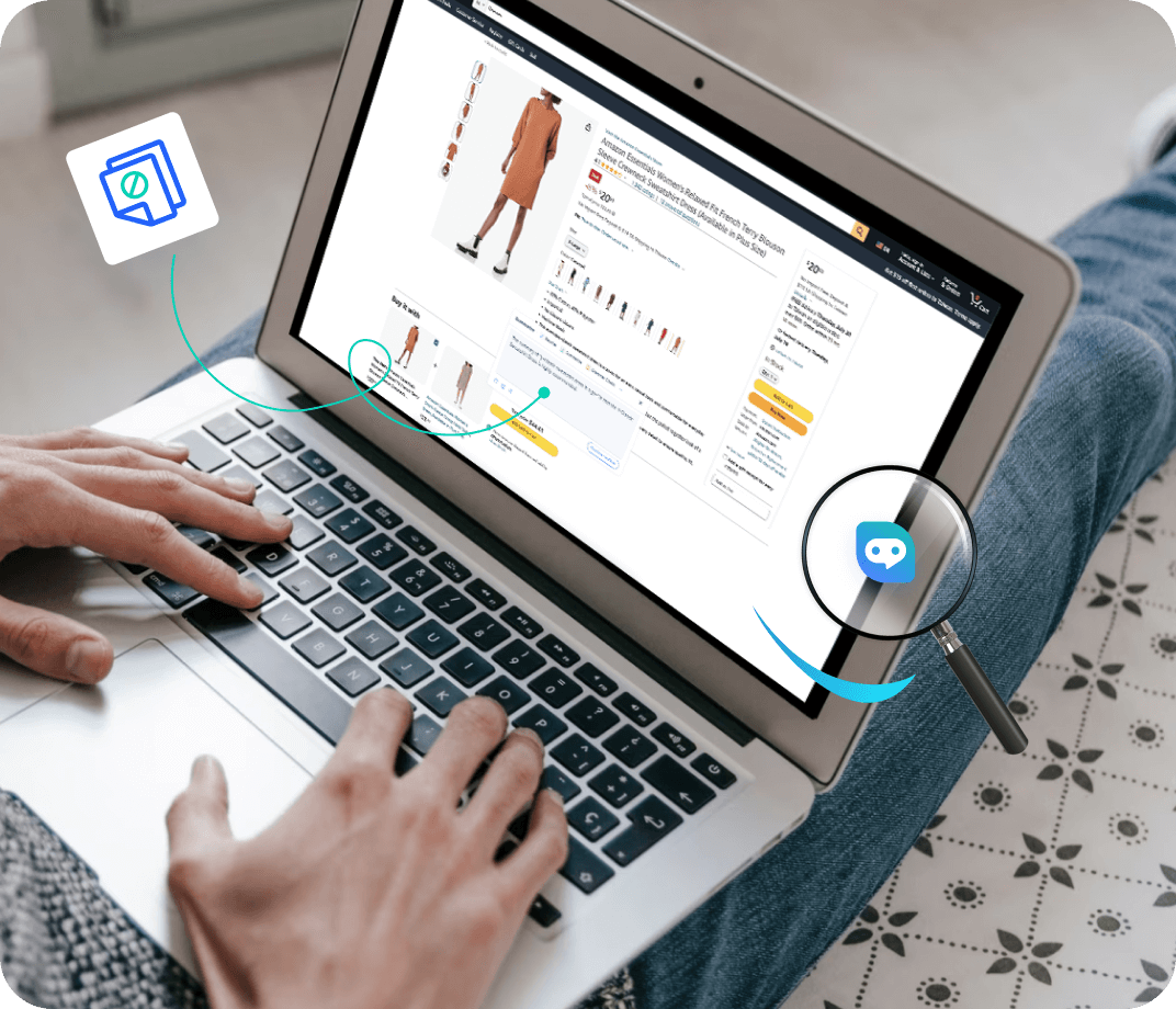 <span class="text-[#00D3B6]">Völlig einzigartiger</span> Rezensionsinhalt