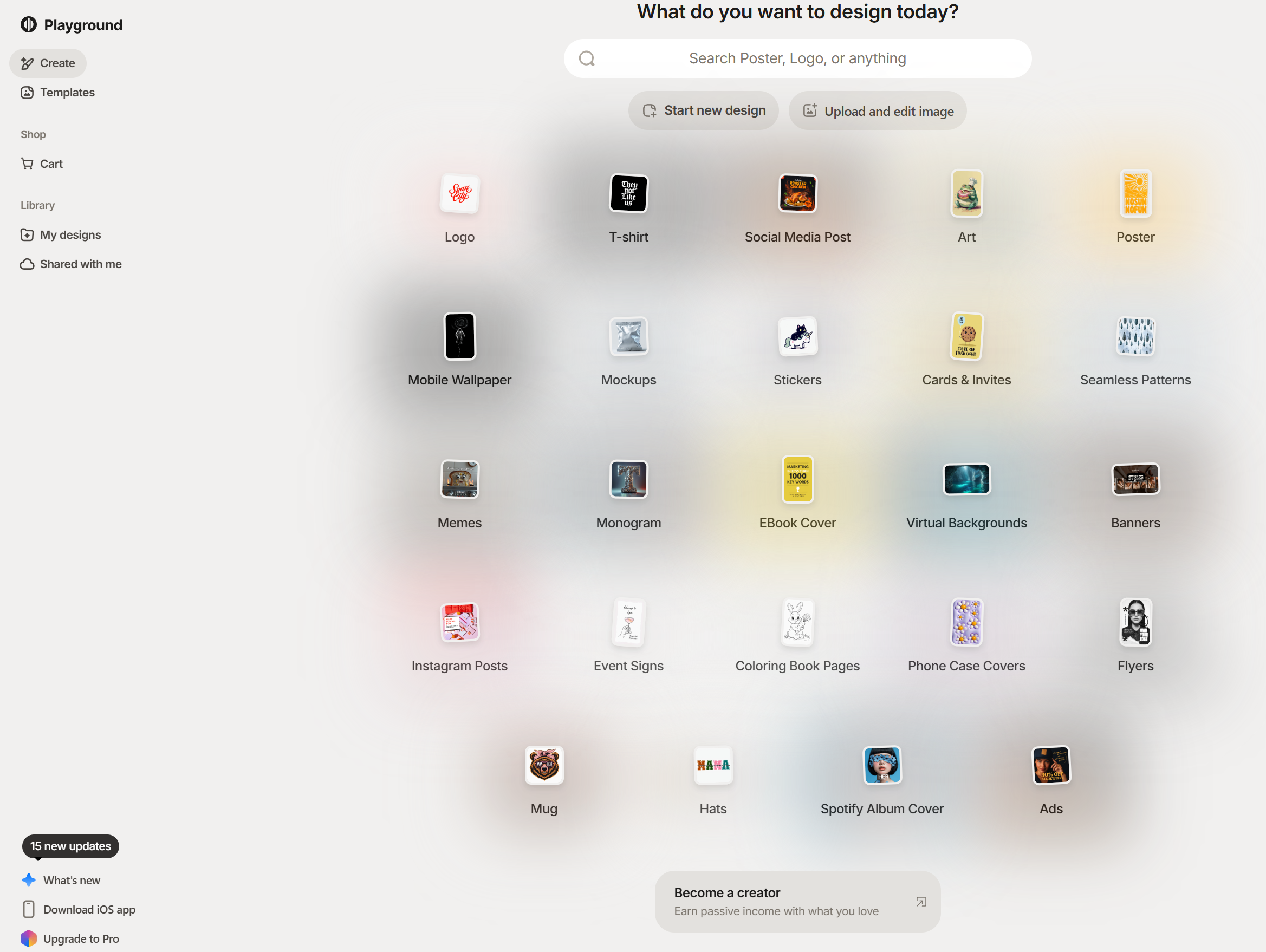 Playground イラスト自動生成サイト