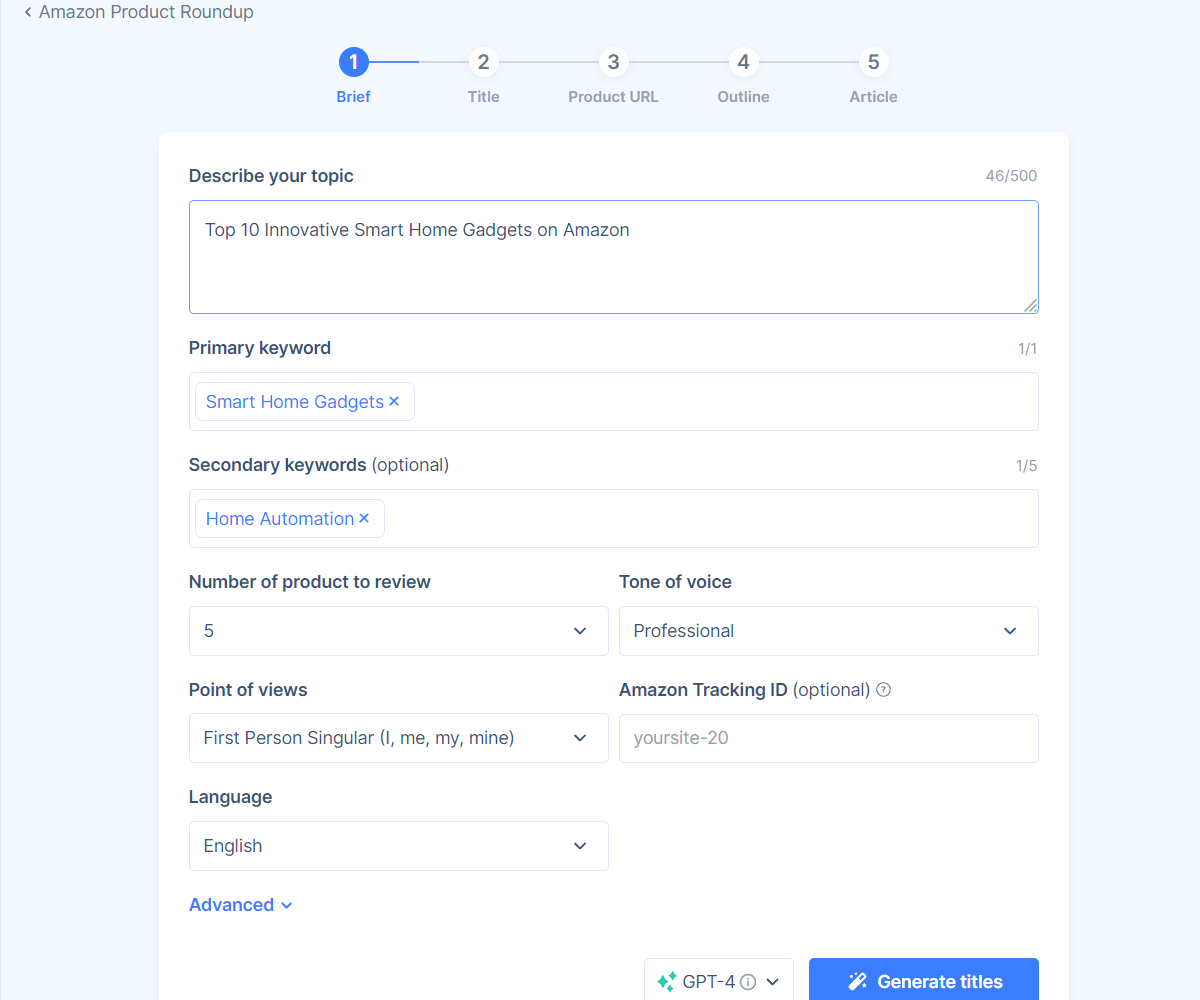 Write an Amazon Product Roundup <span class='text-[#00D3B6]'>With 5 Simple Steps</span>